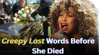 Tina Turner Last Funeral & Creepy Last Words Before She Died @CelebritiesBiographer  2023 News.