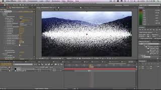 How to Make Trapcode Particular Rain in Adobe After Effects Tutorial