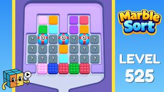 Marble Sort Level 525 Walkthrough Solution
