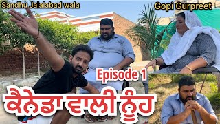 ਕੈਨੇਡਾ ਵਾਲੀ ਨੂੰਹ Episode 1 short film #viralvideo #motivation #canada #trendingvideo #punjab