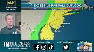 Excessive rainfall risk Friday, here's when: Joe Martucci's NJ forecast