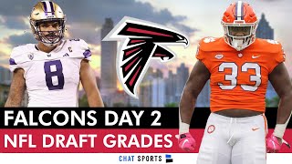 Atlanta Falcons Day 2 Draft Grades Ft. Ruke Orhorhoro & Bralen Trice + Day 3 NFL Draft Targets