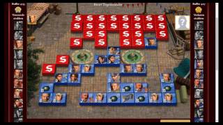 Stratego Full game, how to play a marshal blitzer!