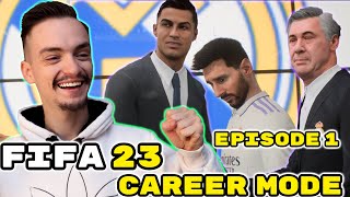 FIFA 23 Real Madrid Career Mode Episode 1 - I Signed Cristiano Ronaldo And Messi