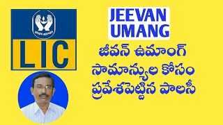 జీవన్ ఉమాంగ్ సామాన్యుల కోసం ప్రవేశపెట్టిన పాలసీ | sagevideo's | Sage Telugu Channel..