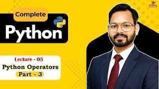 Python Lecture 5 | Python Operators | Python Full Course #python#programming#pythontutorial#operator