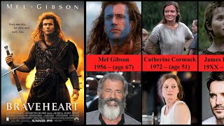 Braveheart Cast (1995) | Then and Now