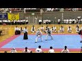 renshinkan japan tournament middle weight final 錬心館空手全国大会中量級決勝