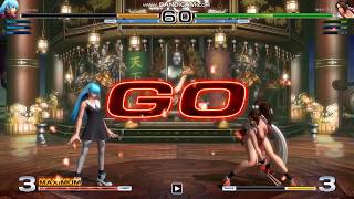 KOF14 能ある鷹は爪を隠す 初心者同士と偽りながらハイレベルなせめぎ合い