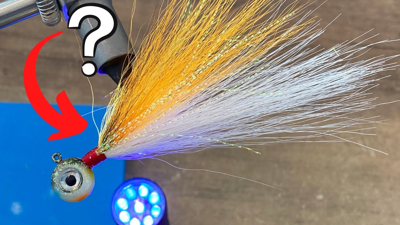 HOW TO Tie A BUCKTAIL Jig (Hair Jig) | TUTORIAL - YouTube