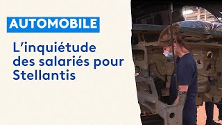 L'inquiétude des salariés pour Stellantis à Hordain