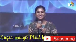 #Mangli #Roberrtmovie| Singer Mangli Performance At Roberrt Pre Release Event#Kanneadhirindhisong