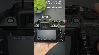 How to record video on Nikon D5600