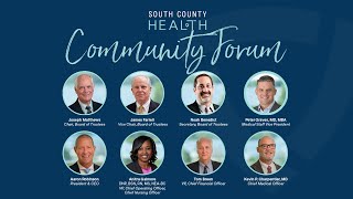 SCH Community Forum 10-30-24