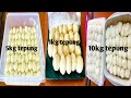 Cara uli tepung roti canai 10kg 5kg dan 1kg || Rizal tomyam