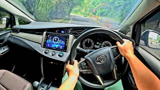 Driving POV TOYOTA KIJANG INNOVA DIESEL 2.4 G A/T 2024 | REBORN DI TANJAKAN \u0026 TOL | Test Drive ASMR