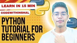 15 Minute Python Tutorial For Beginners In Urdu/Hindi (Full & Complete Python Crash Course)