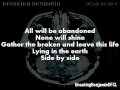 Breaking Benjamin - Into The Nothing (Lyrics on screen)