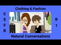 An Everyday English Conversation about Clothes | Present Simple