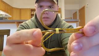 How to tie a Paddlefish/Spoonbill snagging rig