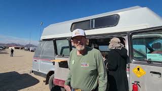 Meet 🤗 CHUCK! and his 😱 AMAZING Van Build! Please 👍 \u0026 Comment ❤️ #seniornomad #campervan #vanlife