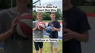 Full Court Shot Challenge