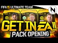 GET IN EA! - FIFA 15 Ultimate Team Pack Opening