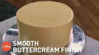 Smooth Buttercream Finish with Sharp Edges | Cake Decorating Tutorial with Jenny McCoy