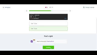 9 Debugging | Introduction to Python | Sololearn 2026