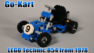 LEGO Technic Go-Kart 854 from 1978 - Retro Review #grohl666 #legotechnic