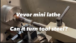 Vevor mini lathe turning tool steel