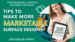 Surface Pattern Critiques: Top Tips to Improve your Art | Elizabeth Silver