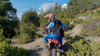 Enduro   Serres   2. 2. 2025      1/2  The new rider is excellent........Well done George