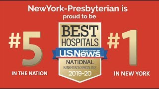 NewYork-Presbyterian Hospital ranked #5 in the Nation and #1 in New York!