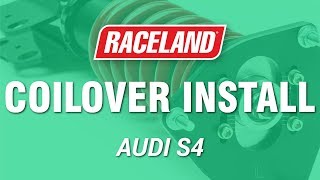 How To Install Raceland Audi S4 B5 Quattro Coilovers