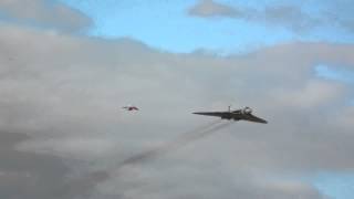 Vulcan and Gnats missing man formation