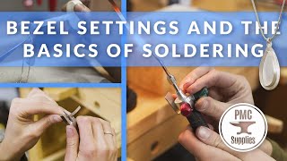 Making a Tear Shaped Bezel Setting - The Basics of Soldering - Part 1 of 2