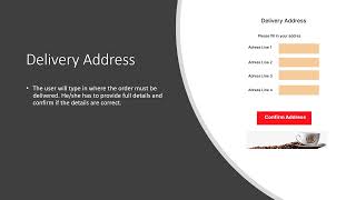 Coffee ordering App prototype