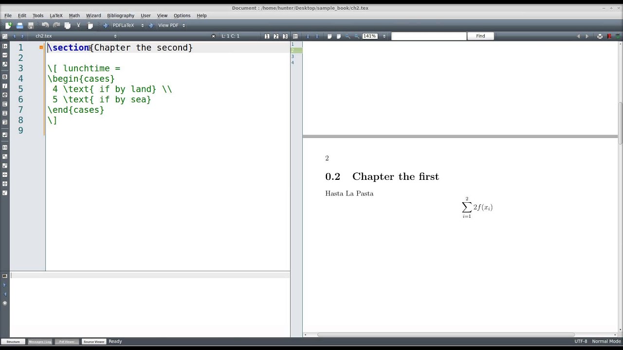 Latex Include Command Youtube