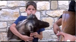 CRETE | Village Gergeri // Cretan Bagpipe  -Γέργερη || Ασκομαντούρα