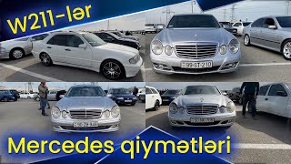 Mercedes W211 e klass qiymətləri maşın bazarında yeşka qiymətləri