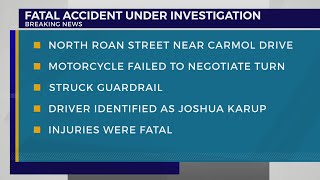 JCPD: 1 person dead following single-vehicle crash on North Roan Street