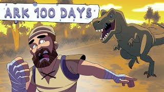 I survived 100 Days on The Island in Hardcore ARK Survival Evolved