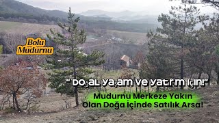 Bolu'da Doğa Manzaralı Yaşam ve Yatırım İçin Uygun Mutlaka Diyeceğiniz Bir Yer! Arsa! Ev!