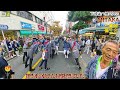 令和6年　三鷹　下連雀八幡大神社　御祭禮　二之宮千貫神輿半端ない渡御です　迫力満点です。