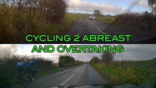 Cycling 2 Abreast and Overtaking