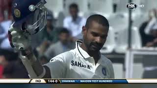 India vs Australia 3rd Test At chattisgarh 2013 || Shikhar Dhawan 187 run || Full highlights