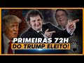 Trump já começa bem em 72 horas como eleito