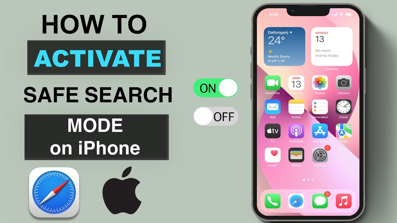 How To Turn Safe Search Mode ON And Off On IPhone Safari Web Browser ...