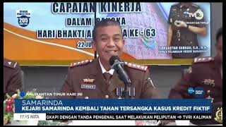 Kejari Samarinda Melakukan Penahanan Tersangka Kedua Kasus TIPIKOR Penyalahgunaan KREDIT DEBITUR BRI